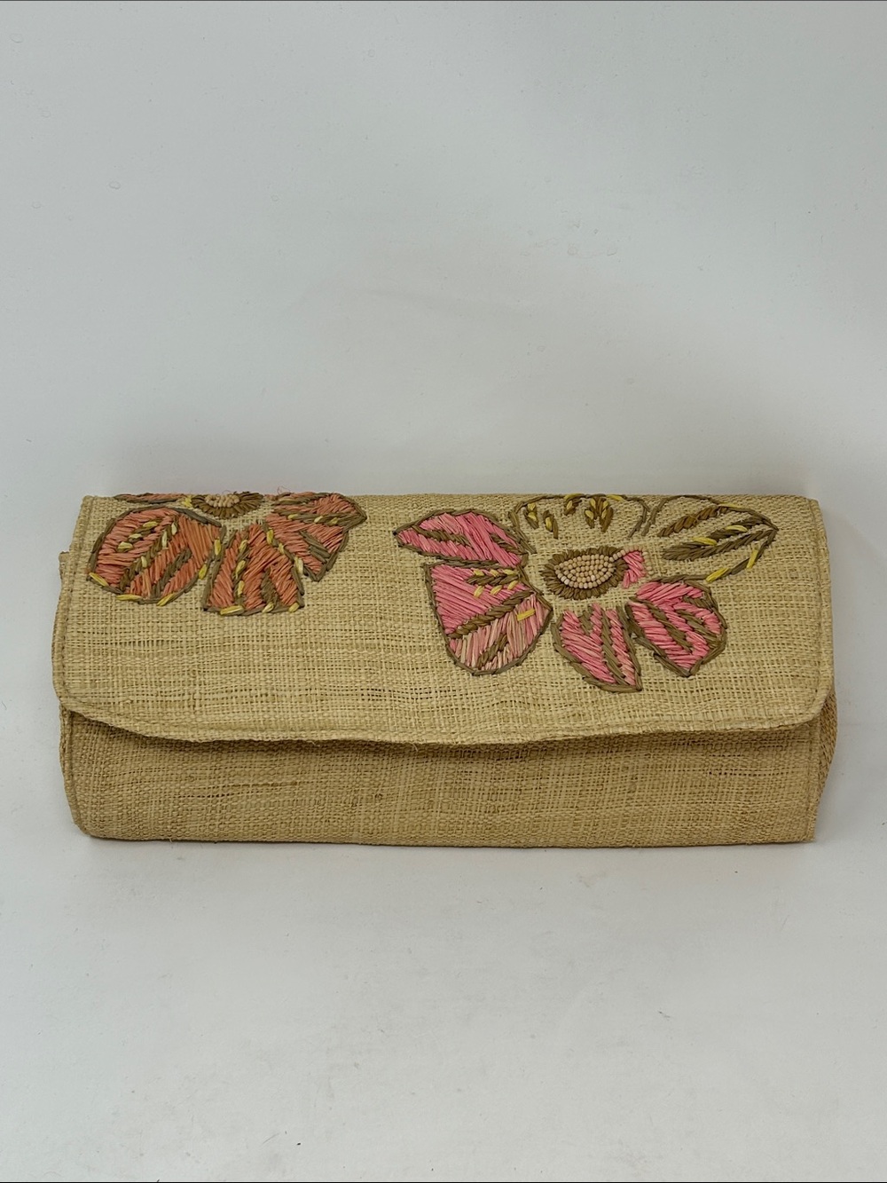Tommy Bahama Woven Floral Clutch